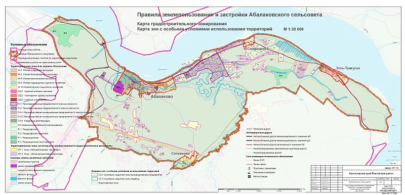 Карта использования земель